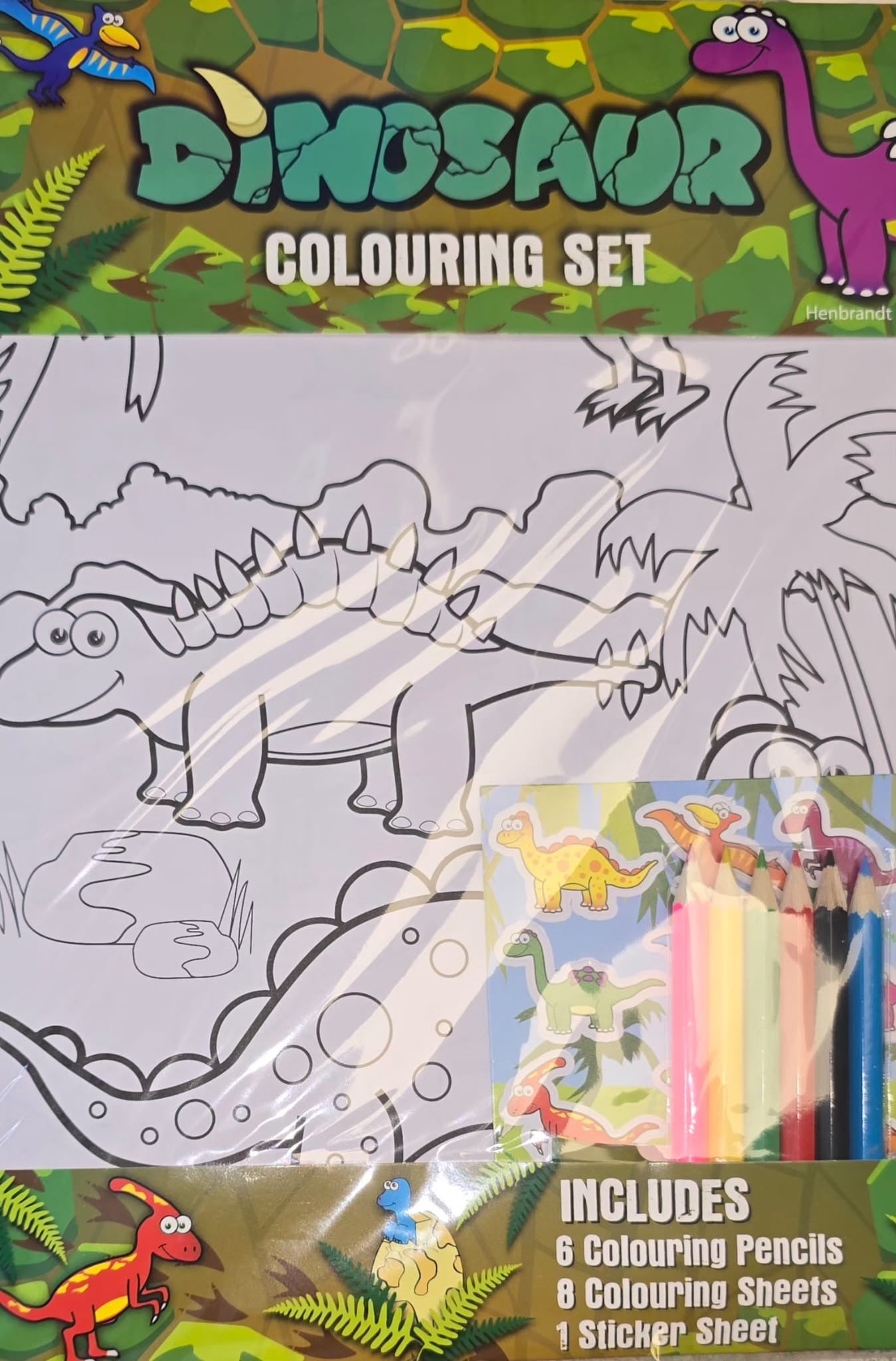 Dinosaur Coloring Book
